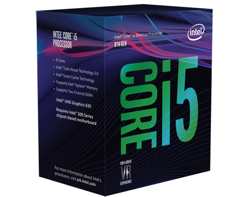 Chip Intel Core i5 8400 2.8Ghz Turbo Up to 4Ghz / 9MB / (Coffee Lake )