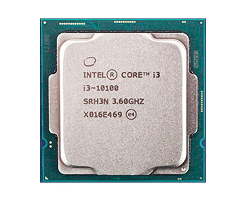 Chip I3 10100 3.60GHz tubo 4.30 Socket 1200 /Comet Lake